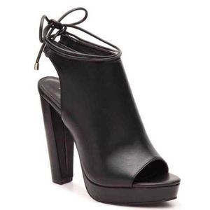 Aldo Platform Tie-Back Heels (Size 7.5)